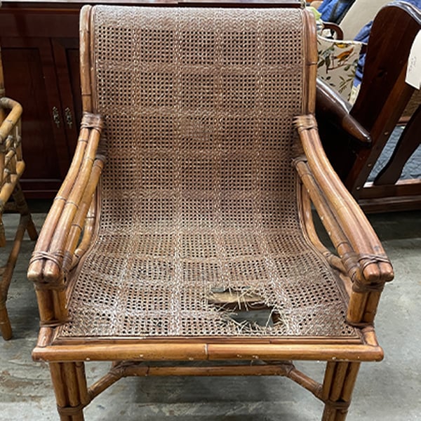 chair caning rushing caned chair before 2