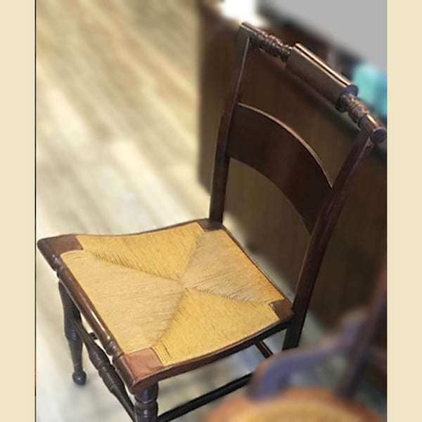 chair caning rushing rush seat after