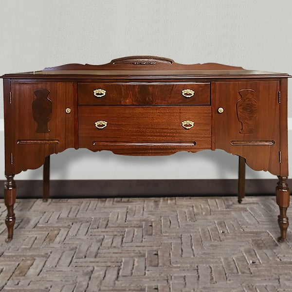 furniture restoration: buffet 2 after