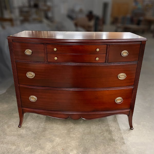 furniture restoration: dresser after