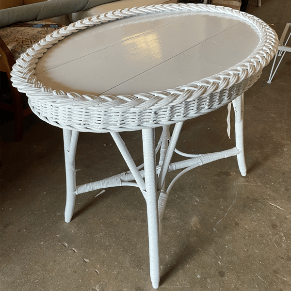 wicker furniture repair restoration wicker table after